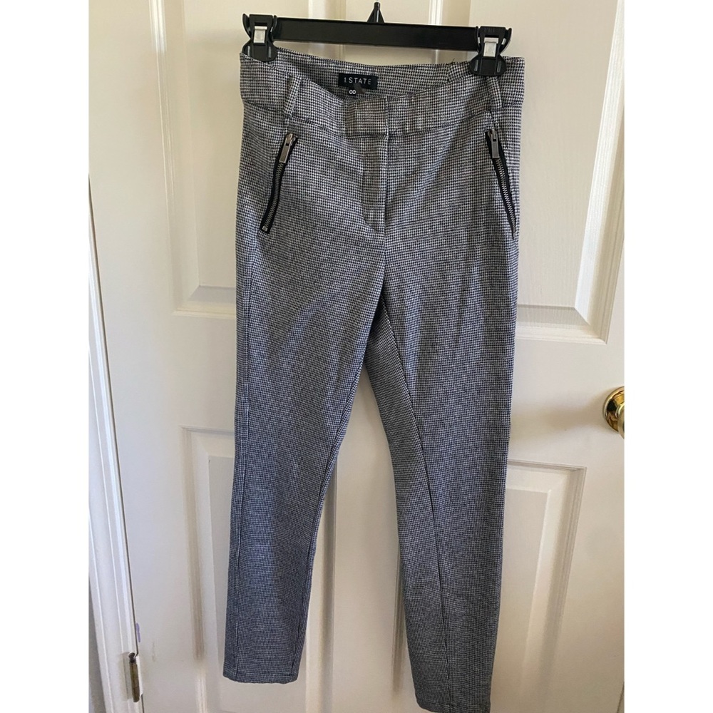 1 state houndstooth pant